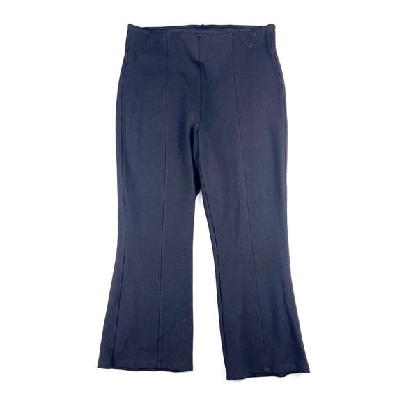 Old Navy Extra High-Waisted Stevie Crop Flare in Black - Picture 5 of 6